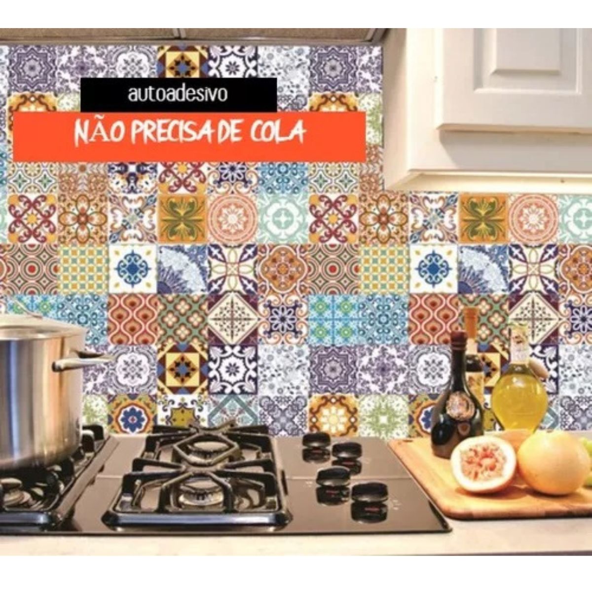 Papel De Parede Adesivo Azulejo Português Colorido Variados Papel De Parede Adesivo Azulejo Português Colorido Variados